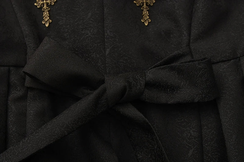 Immortal Thorn - Sea of Hope - Ouji Lolita Long Coat, Detachable Cape