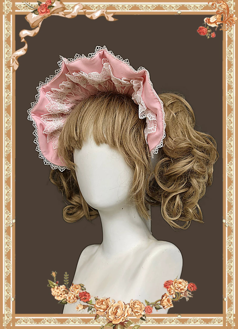 Infanta - Frosted Honey Tea - Lace-Trimmed JSK