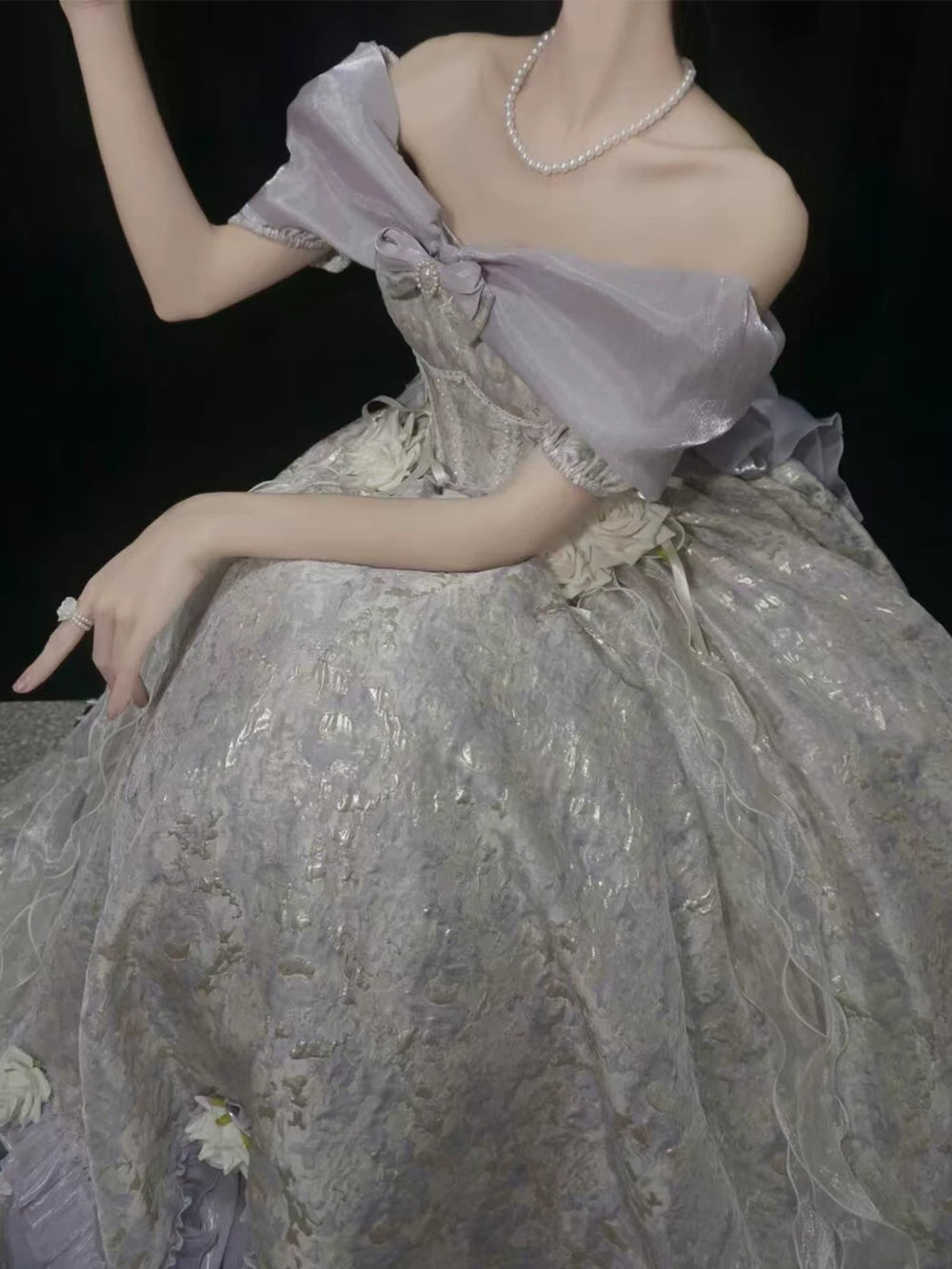 Flora Muse - Romanesque Garden Lolita Ballgown - Off-shoulder formal