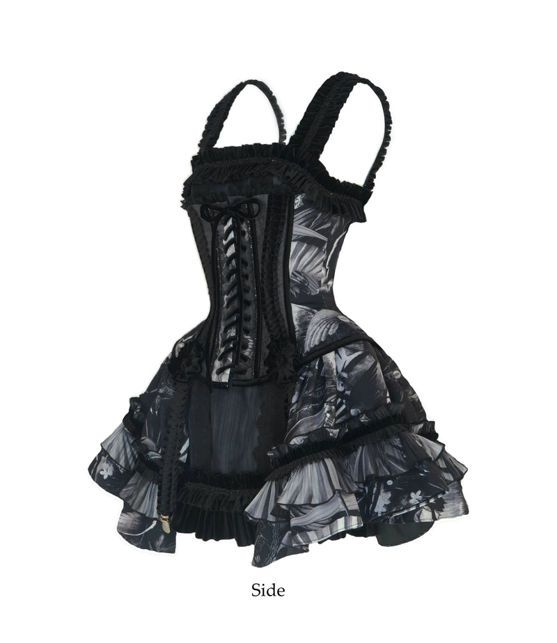 Nololita - Dream in Dream - Long or Short JSK with Layered Ruffle Skirt