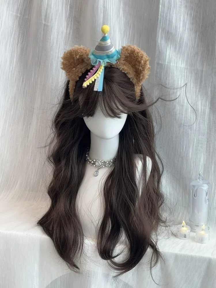 Kunkun Fish long wavy full wig with wispy fringe - view 4
