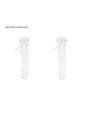 White, white bow / One Size