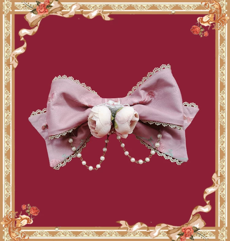 Infanta - Belle and the Beast - Headbows & Floral Brooches