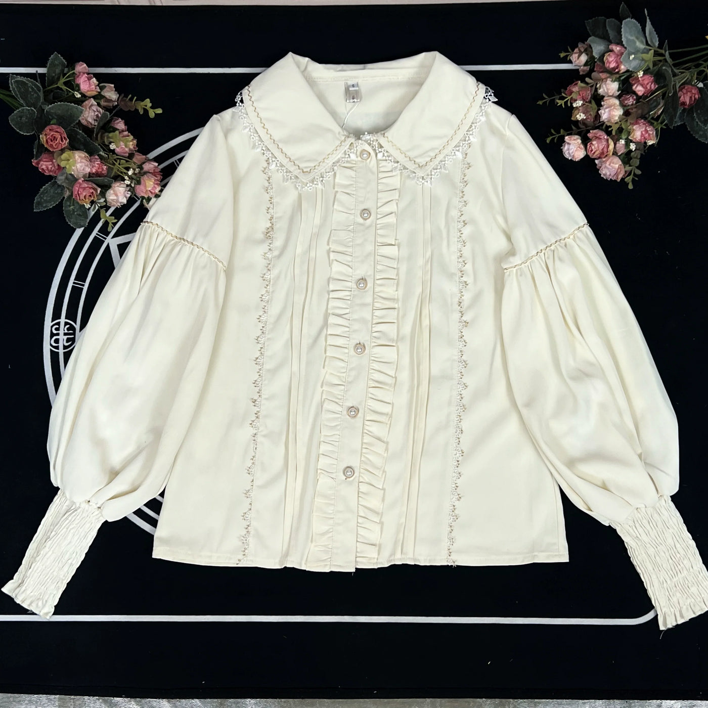 DMFS Lolita - The Heart of the Rose - Elegant Retro Lolita Skirt High Waist SK Blouse