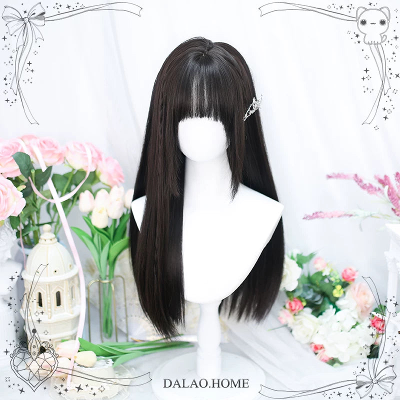 Dalao Home 2083 long straight student wig - view 4