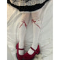 One Size / Red - calf socks