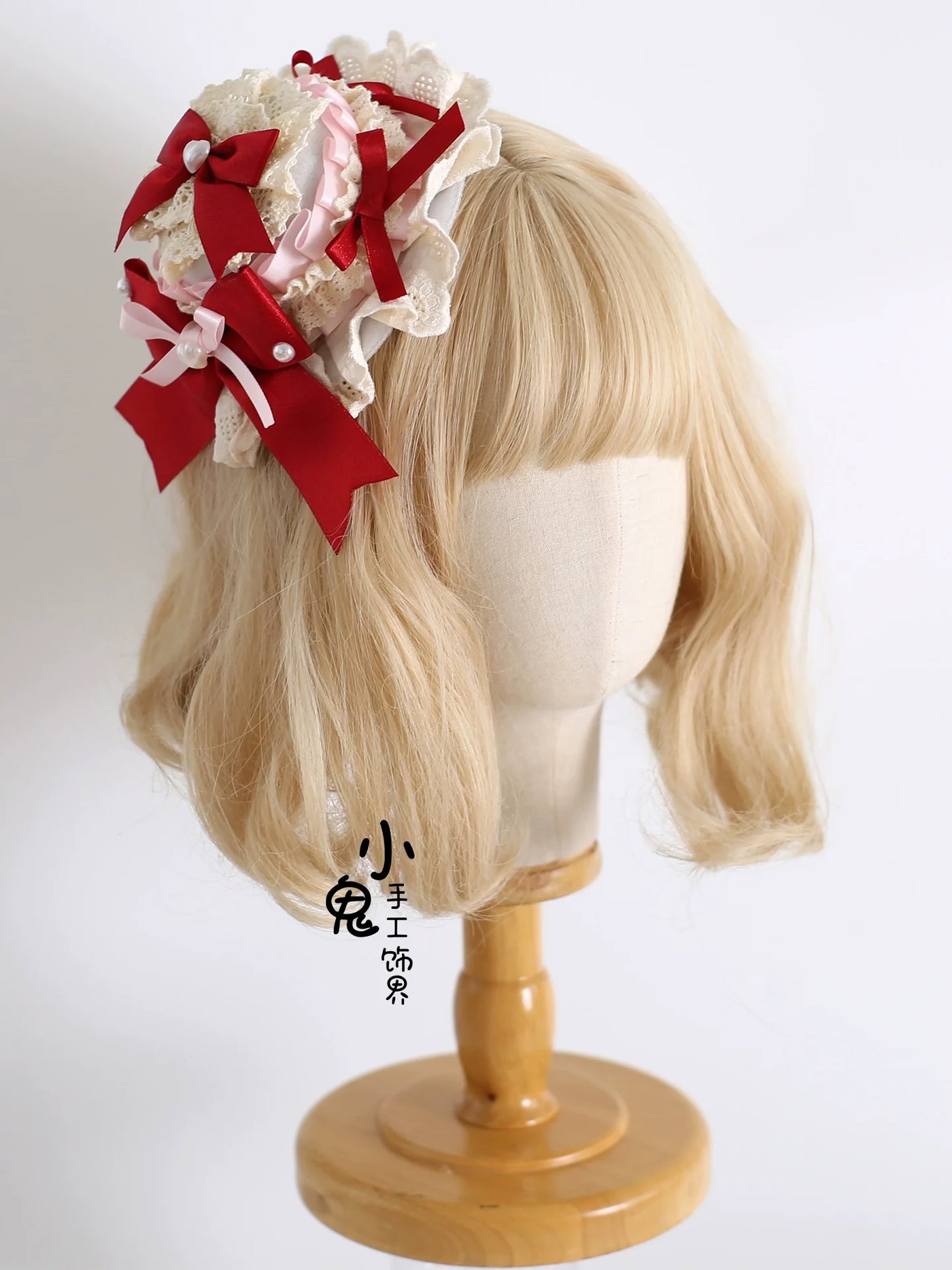 Xiaogui - Sweet Lolita Headdress - Triangle Cake Clip Headwear