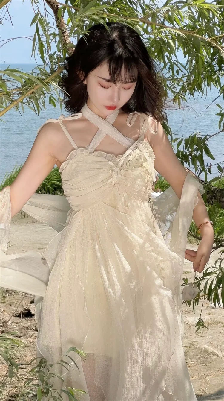 Letters from Unknown Star - Letters from Unknown Stars - Daily Lolita JSK Dress Summer Elegant Dress