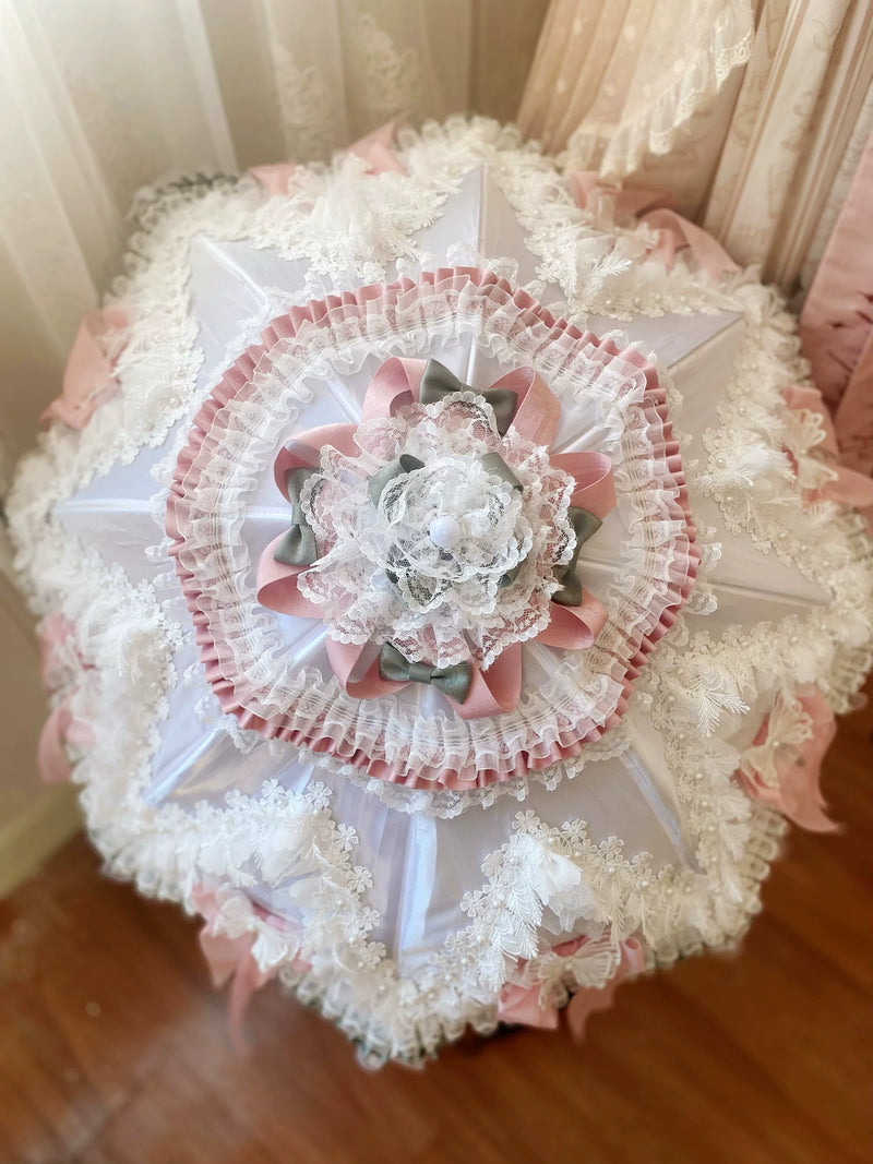 Independent Brand - Pastel Lace Princess Lolita Parasol - product image 3