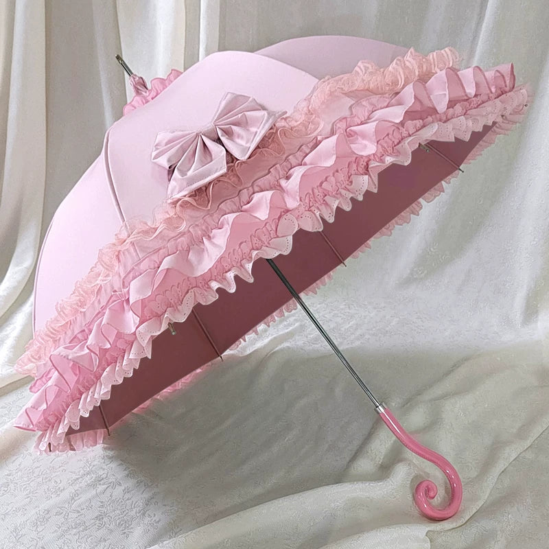 Independent Brand - Birdcage Dome Lace Lolita Parasol - product image 9