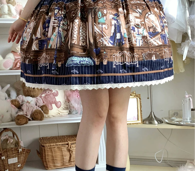 roji roji - Butterfly Gallery - Cotton Short Socks with Butterfly Prints