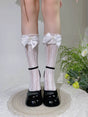 Pearl white large bow / One Size