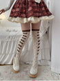 One Size / Brown and coffee bow print