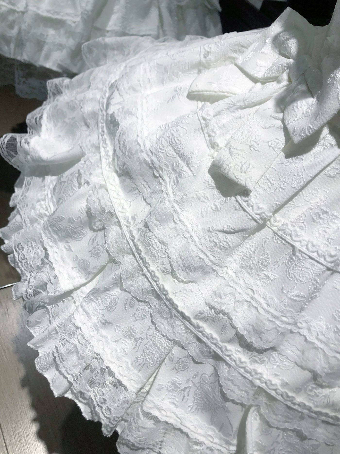 YoYo - White Angel Wings - White Sweet Lolita jumper skirt