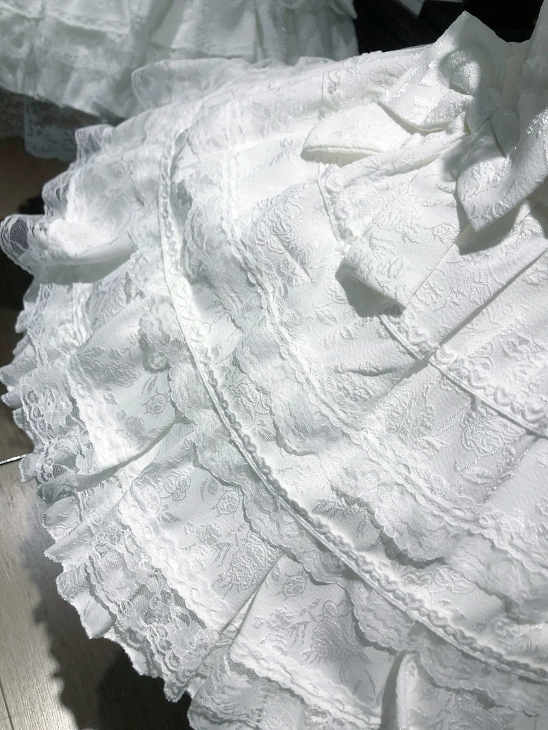 YoYo - White Angel Wings - White Sweet Lolita jumper skirt