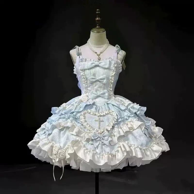 Sweetheart Dream Machine - Heart and Rose - JSK with a Heart Detail