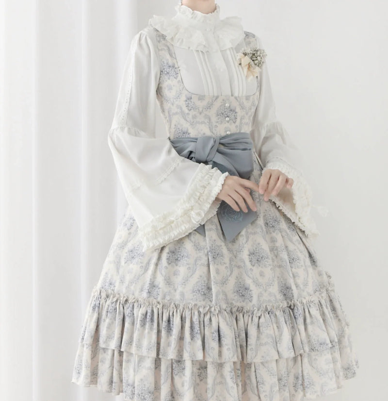 DMFS Lolita - Ever-Changing Enchantress - Classic Lolita Blouse, Tightening Hime Sleeve