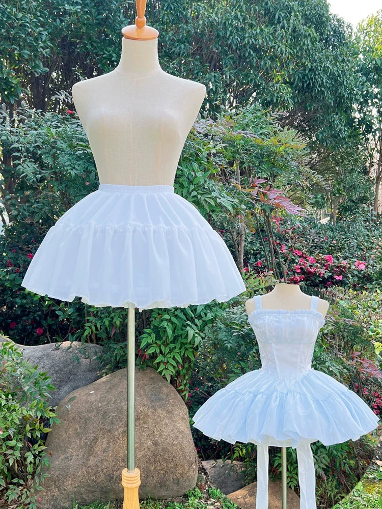 Flower Fieldhappy Event - Adjustable Hoop Puffy - 13.8-inch Lolita petticoat with built-in bloomers - product detail 4