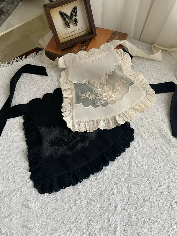 With PUJI - Rose Garden - Lolita Apron product view