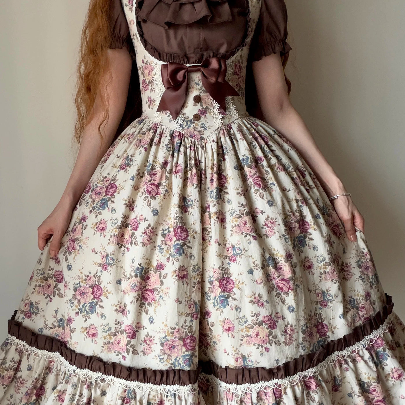 Alice - English Vintage Dream - Floral Lolita Fashion with JSK Options