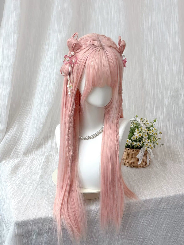 Kunkun Fish pre-braided long straight wig - view 1