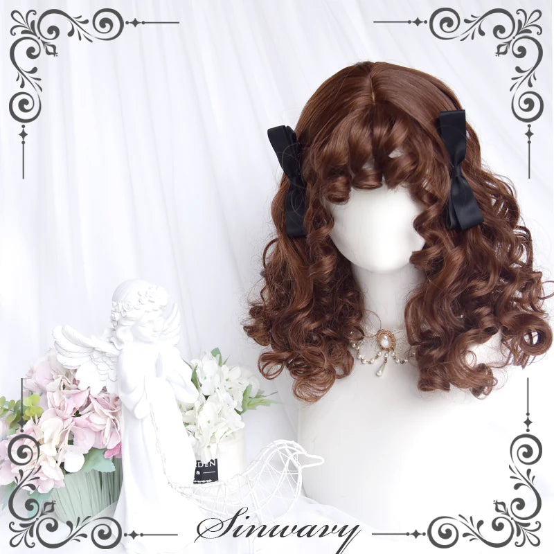 Sinwavy Cheese Bear caramel short curly wig - view 5