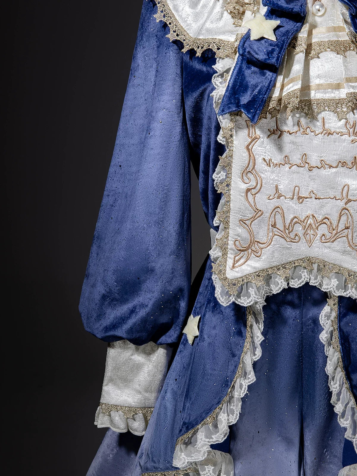 Your Princess - Dream Cloud - Ouji Lolita High-Low Tailcoat, Puffy Lantern Shorts