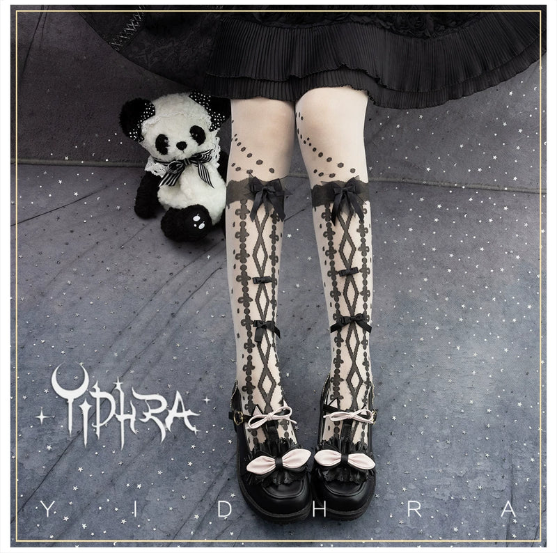 Yidhra Bridal Song Special Edition Lolita Tights – detail view 4