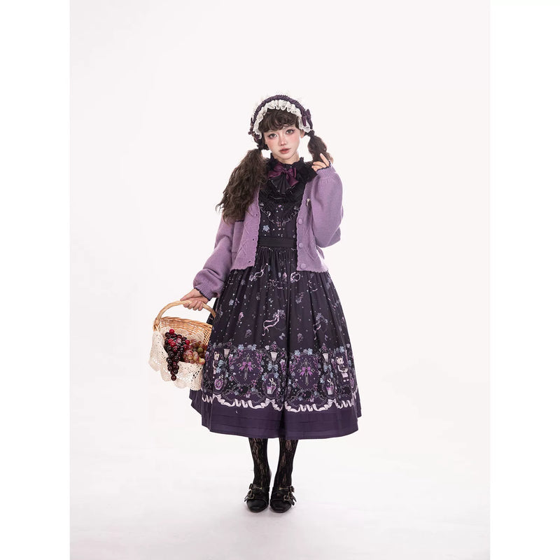 Tan Tuan Dream Winery Argyle Embroidered Cardigan — additional product view