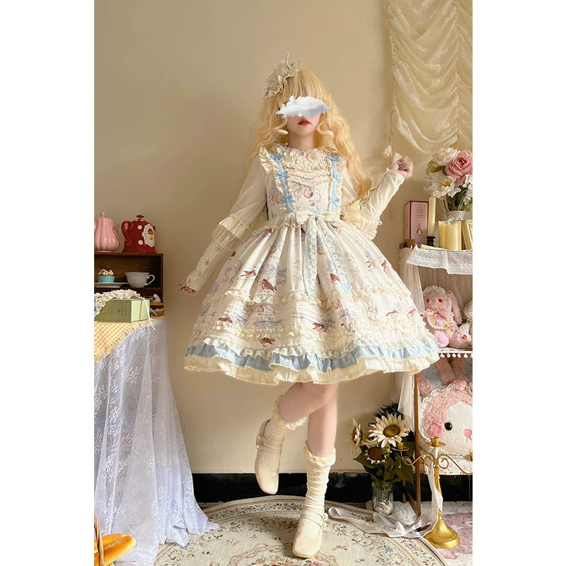Deer Bell Maiden - Sweet OP / JSK Dress Set - detail view 4