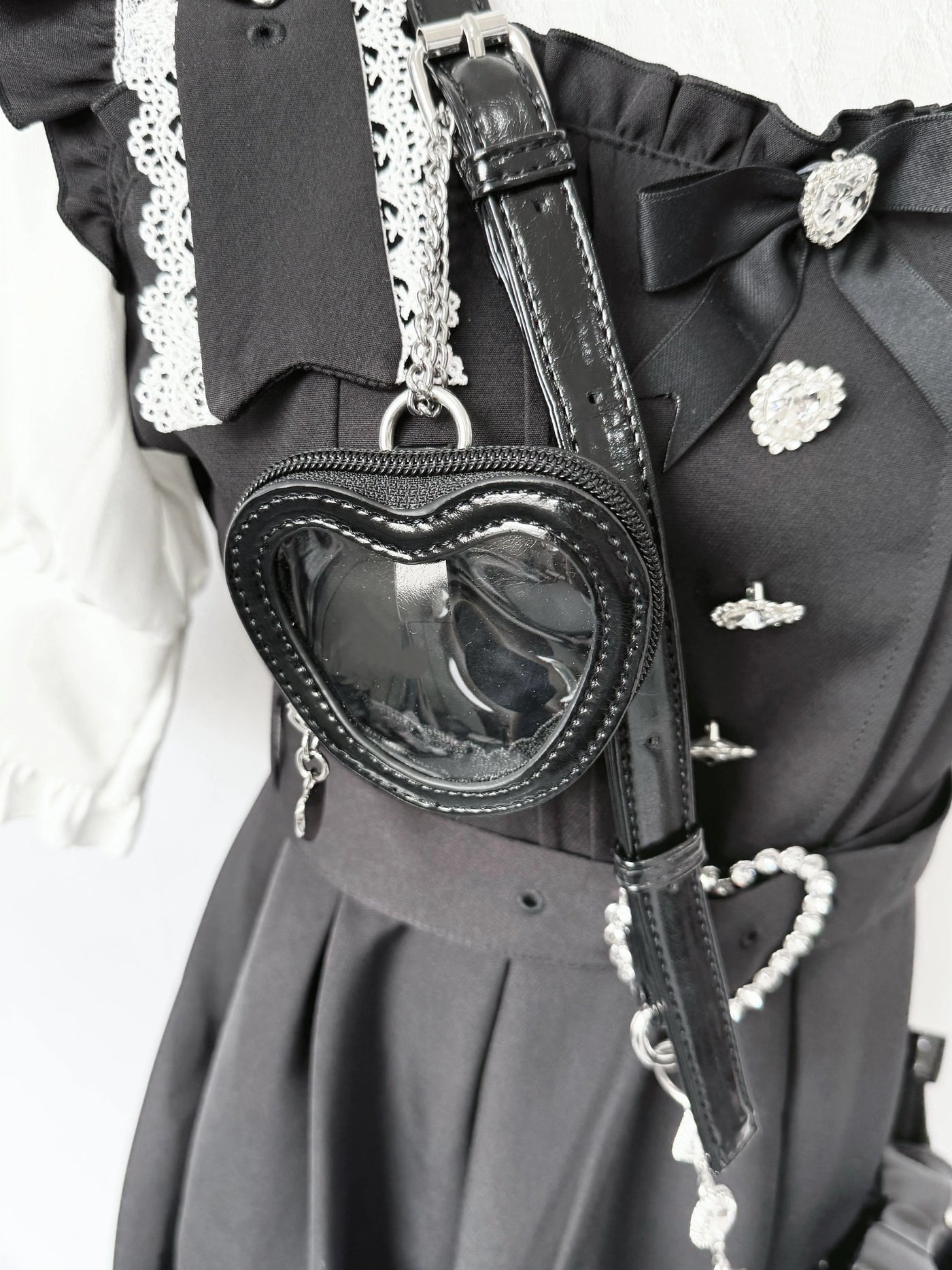 Transfer Student - Coronation Gift Box - Rhinestone Shoulder Bag