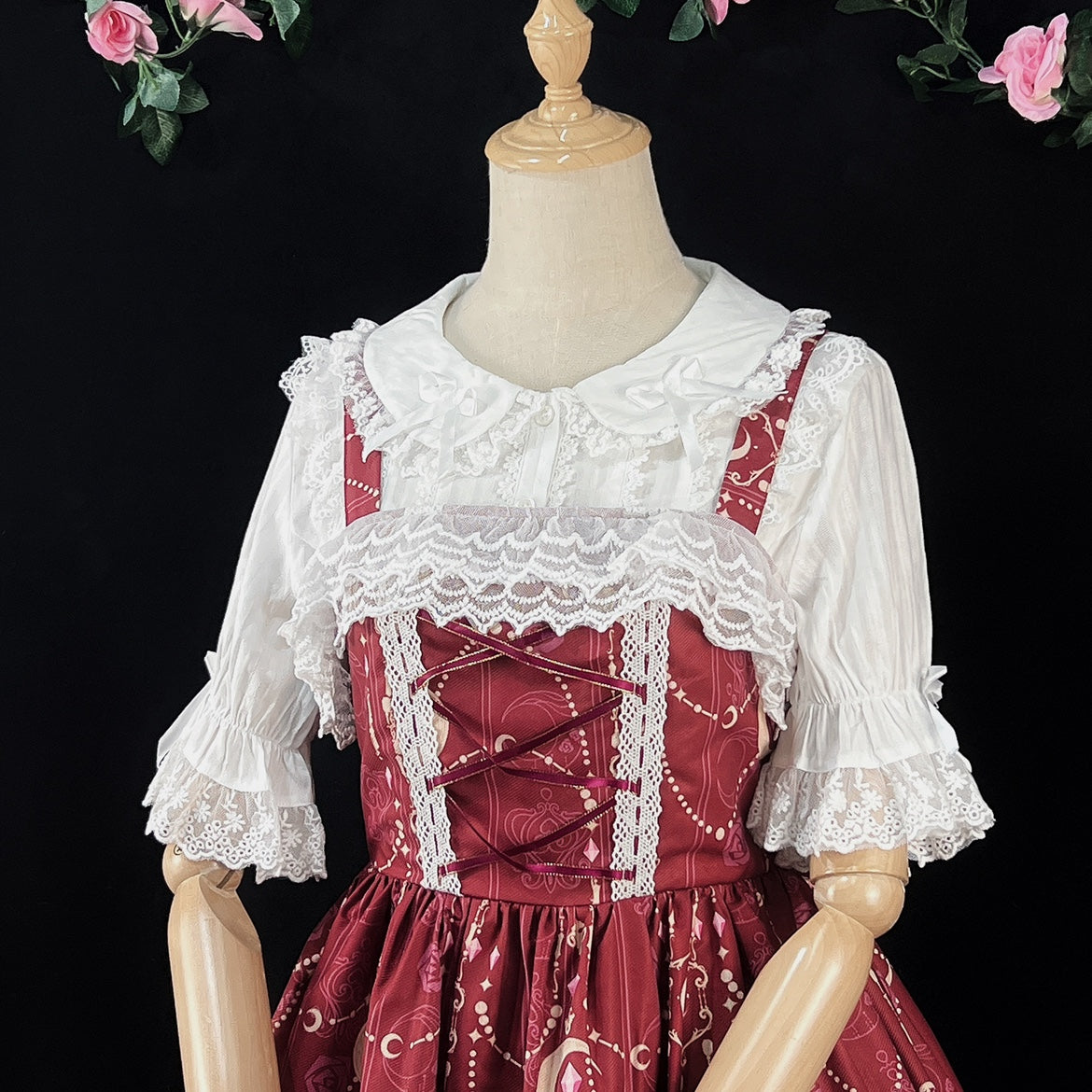 DMFS Lolita - Summer Short Sleeve Cotton Lolita - Blouse Innerwear