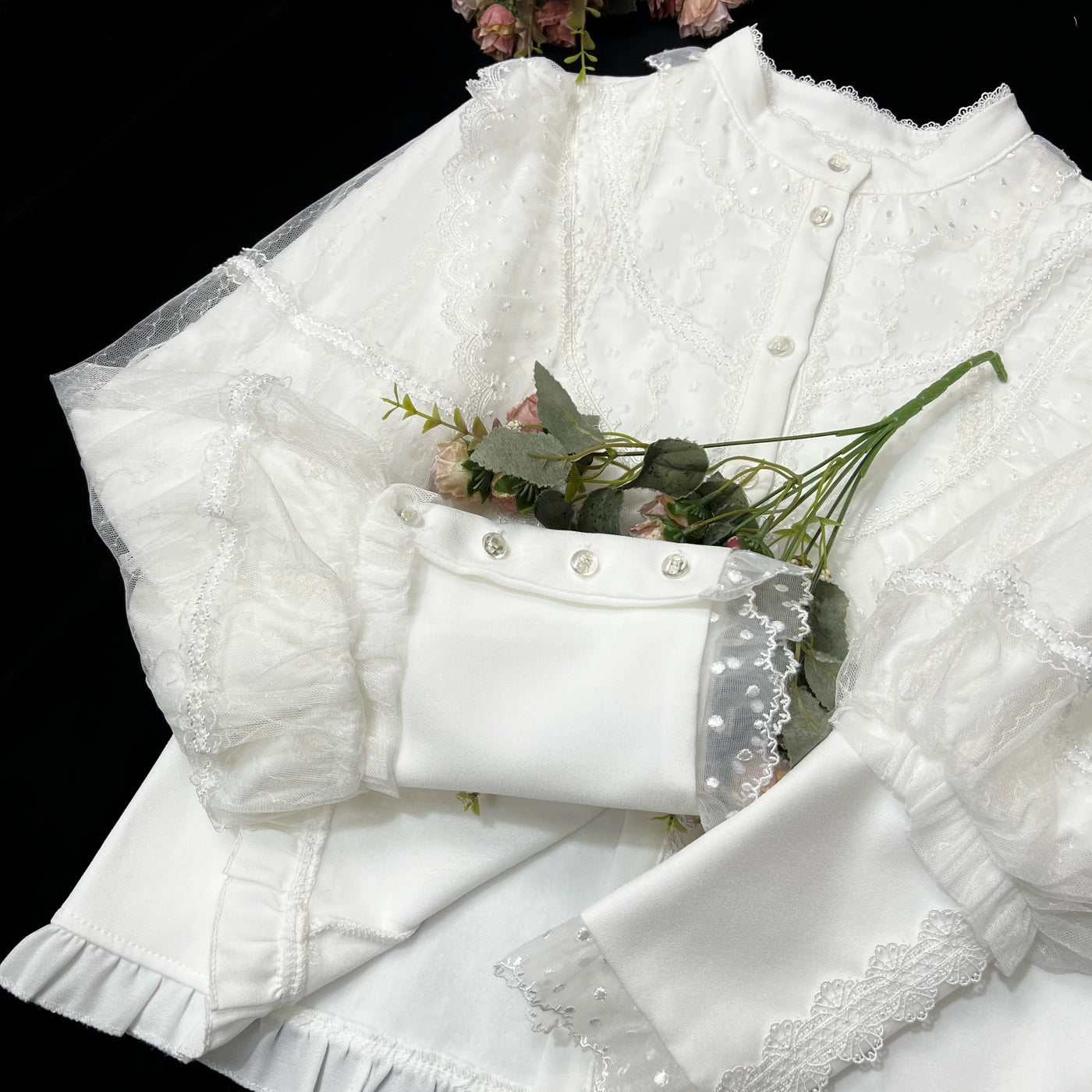 DMFS Lolita - Kawaii Lolita Shirt Winter Lolita - Shirt Innerwear