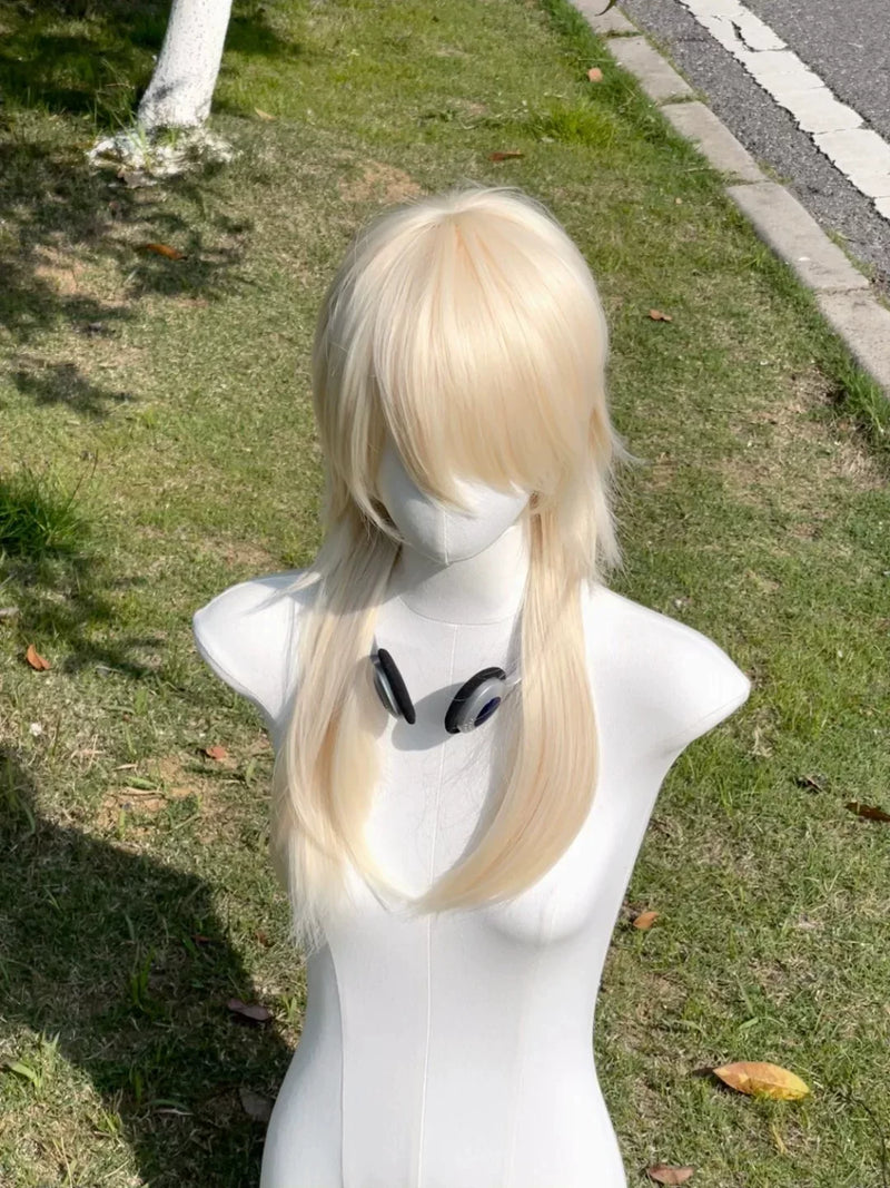 Kunkun Fish layered mullet cosplay wig - view 3