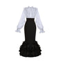 Grey and Black Long-sleeve Dress - Pre-order, ships from Oct 22 / S