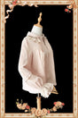 Bow-Tie Blouse - Apricot / One Size