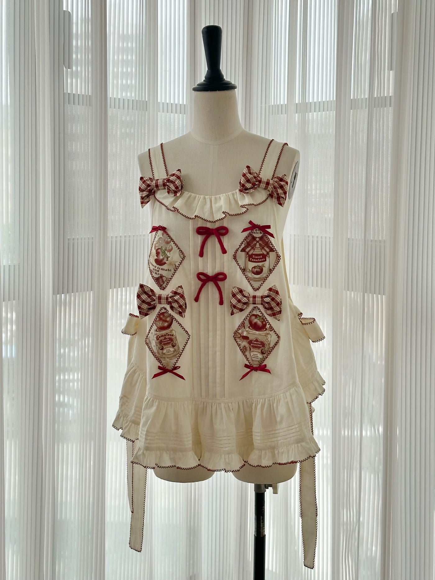 WF - Tomato Can - One-Piece Dress and Coordinate Pieces with Tomato Print