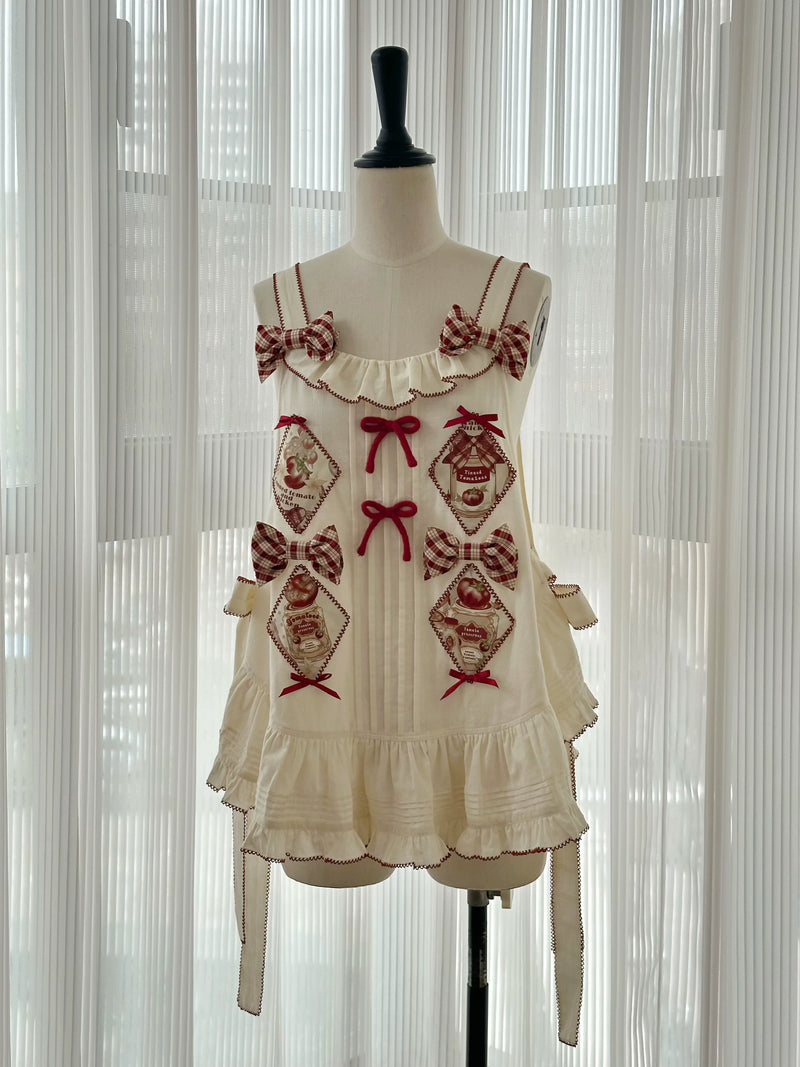 WF - Tomato Can - One-Piece Dress and Coordinate Pieces with Tomato Print