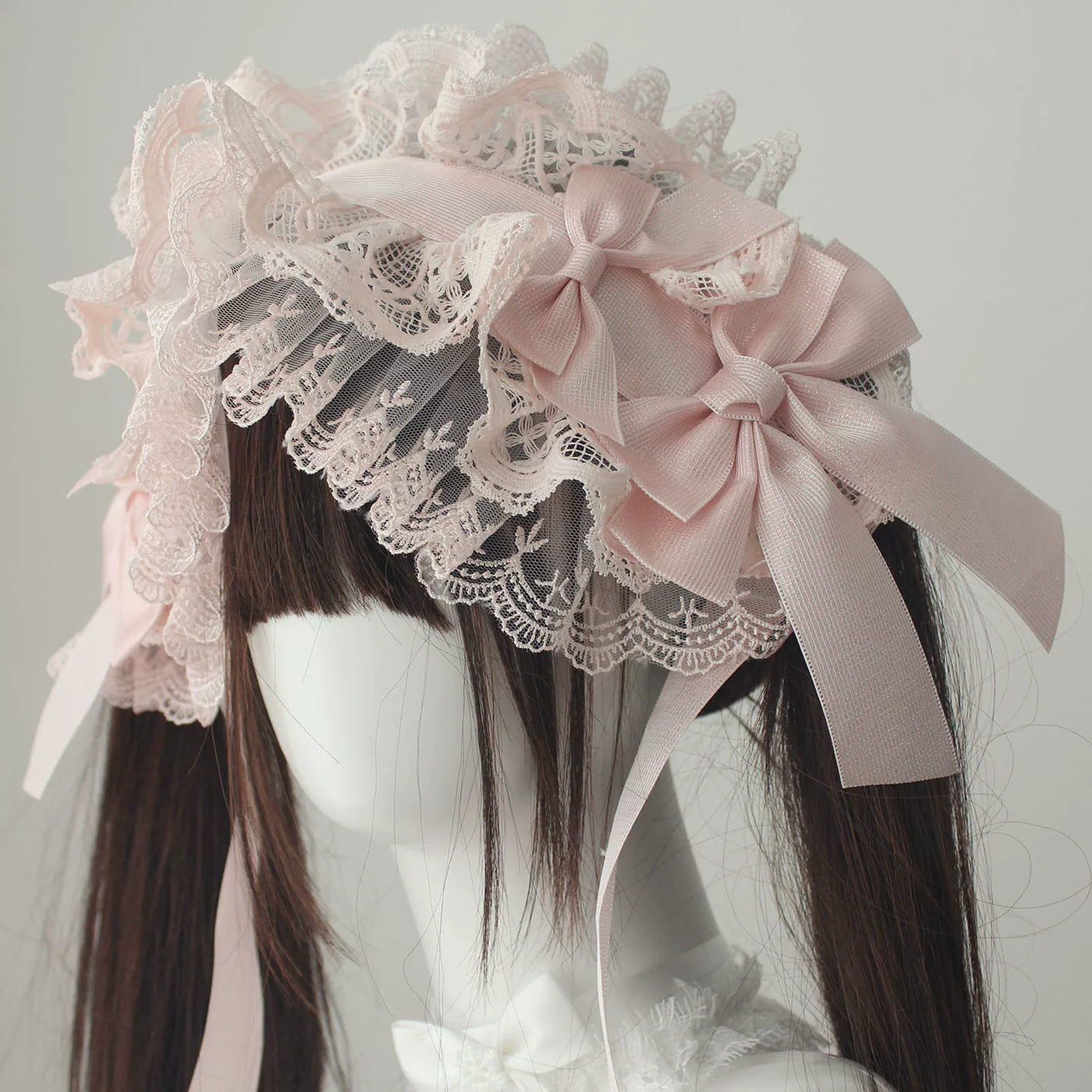 Deer Girl Handmade - Lace Veil Collection - Top Hats, KC, Arm Sleeves, Hanamaru, Headbands and Bonnets with Tulle