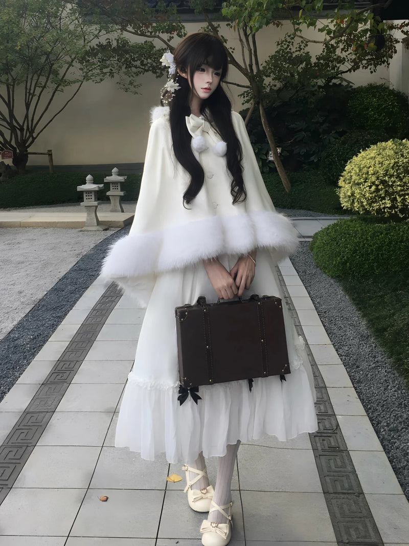 Mizuiro Dream Autumn & Winter Lolita Cape — additional product view