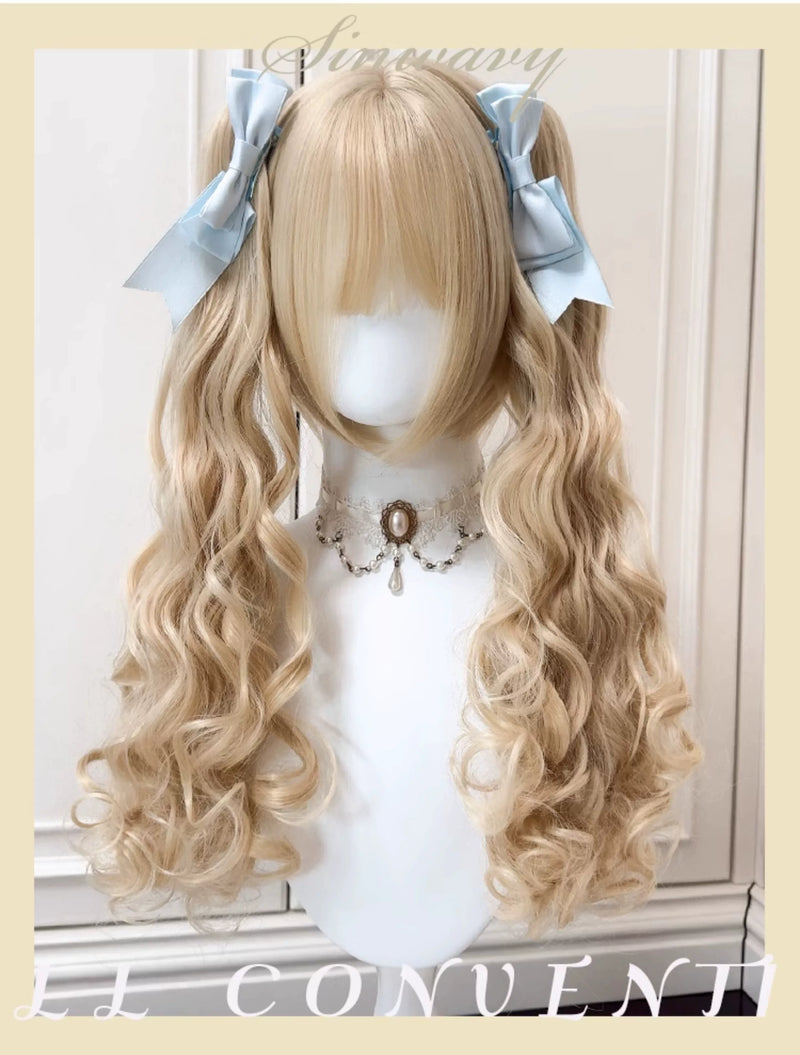 Platinum Lolita twin-tail wig - view 5