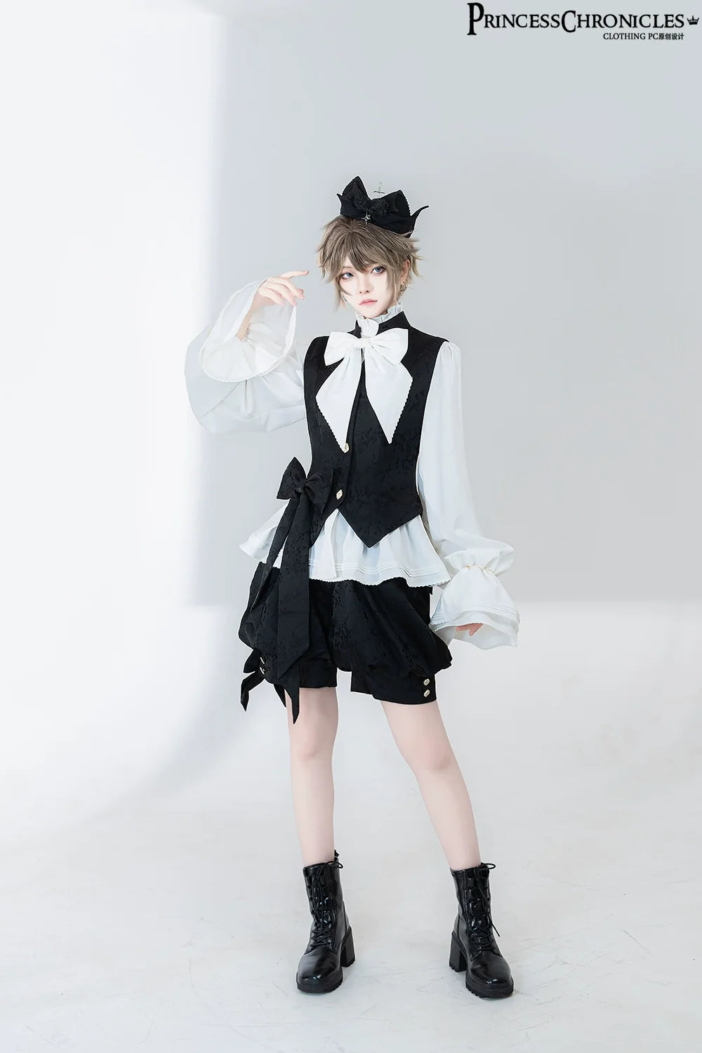 Princess Chronicles - Hunting Rabbit 2.0 - Ouji Lolita Retro Cool Prince Shirt