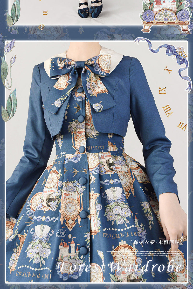 Forest Wardrobe - Classical Lolita Dress and Coat Suit - Outerwear