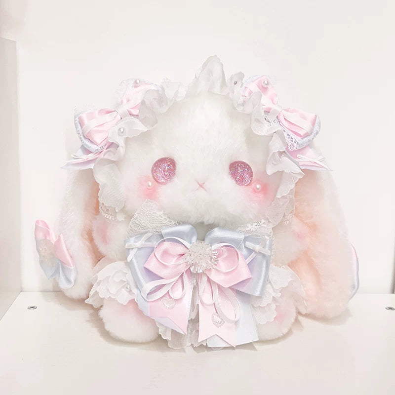 Lolita - Dawn - Handmade plush convertible crossbody and backpack