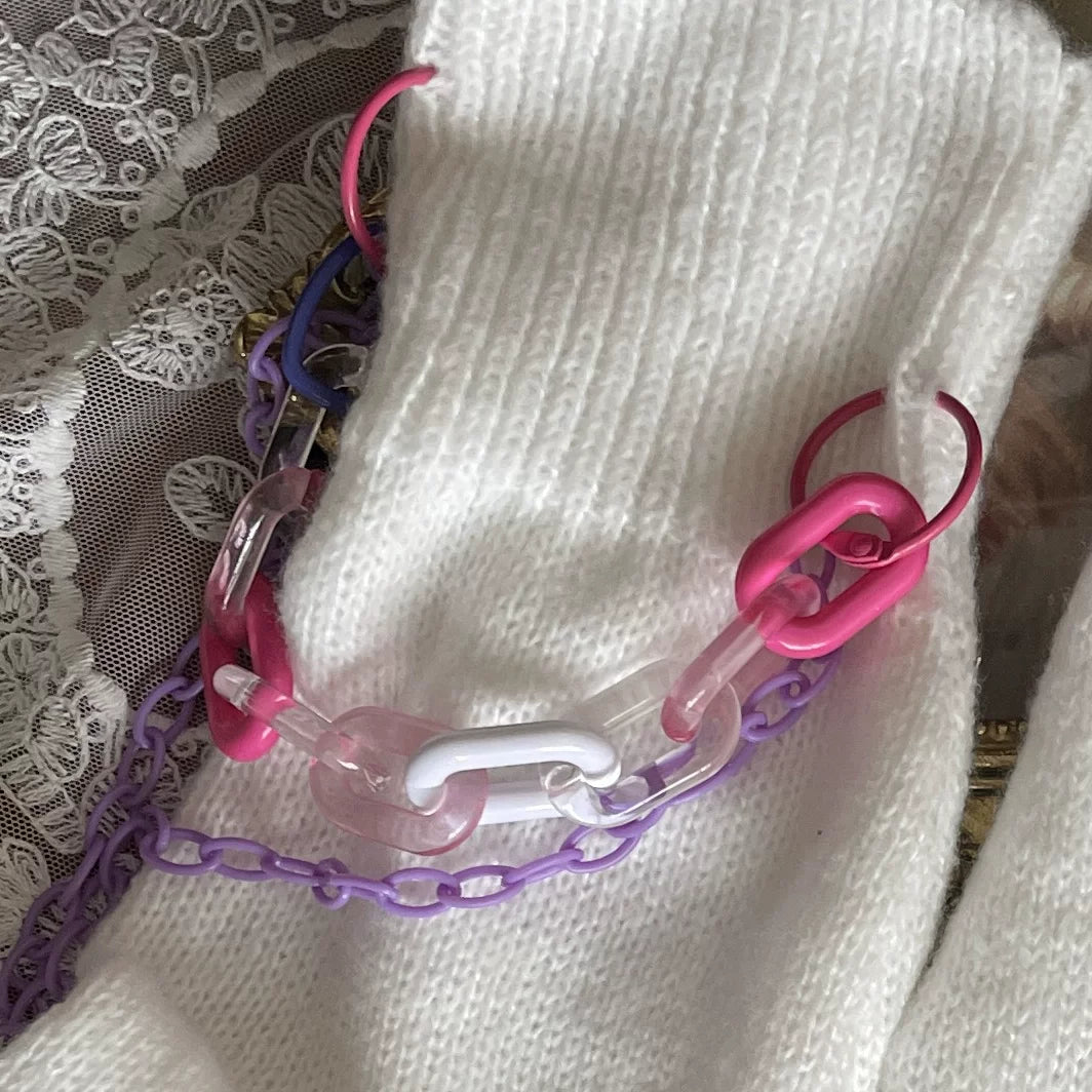 Sock Noble - Punk Layering - Lolita sock covers with lace straps and flared cuffs