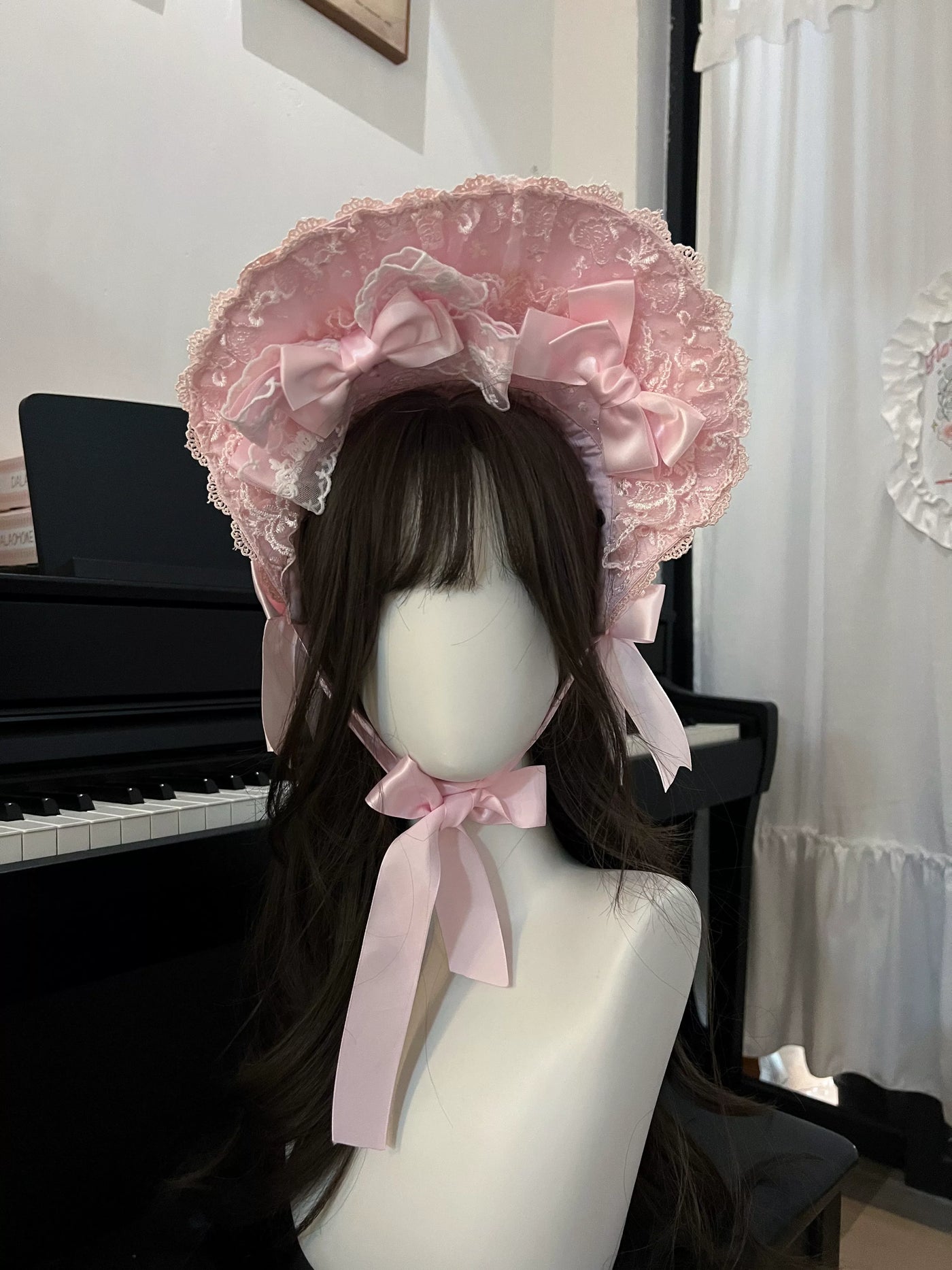 Love Overture - Sweet Lolita JSK Dress, Tiered Ruffles and Heart Lace 40624:685364
