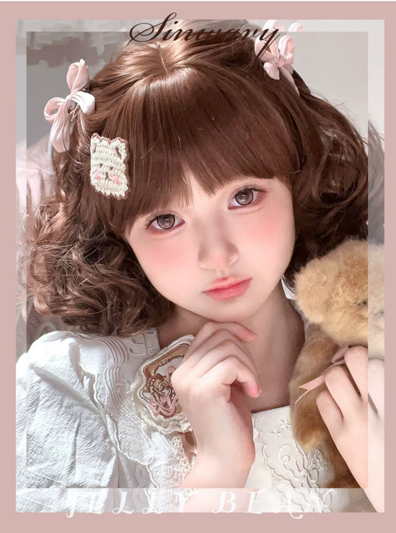 Sinwavy Sugar Bean honey brown curly wig - view 5