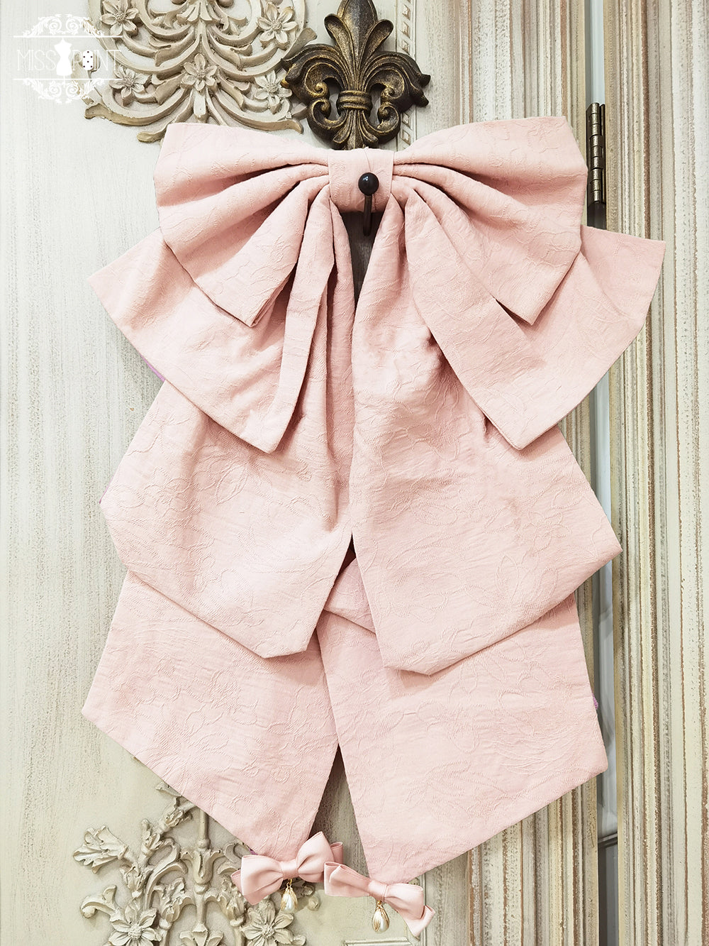 Miss Point - Lilyka Garden - Classic Lolita Headdress and Necklace Brooch Bow Trailing 42660:748401