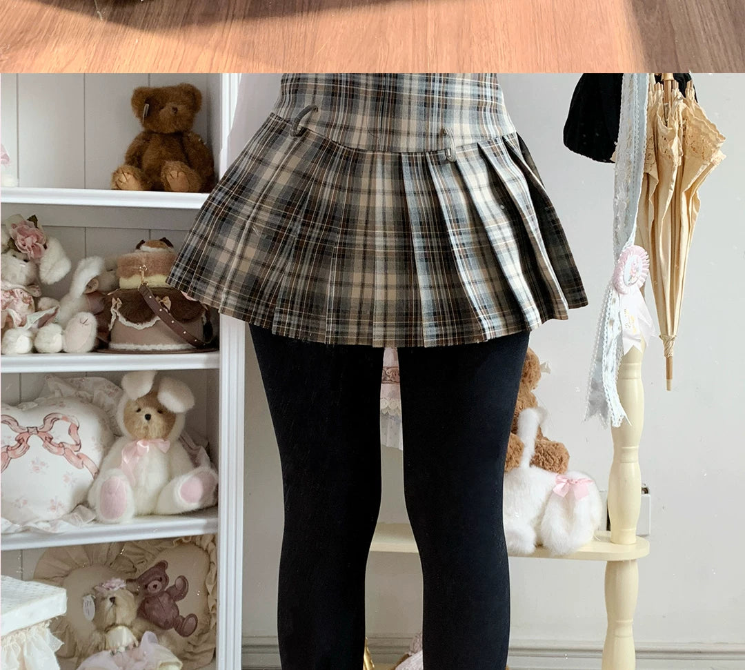 roji roji - Ribbed Fleece Basics - Tights with Ribbed Texture and Footed or Stirrup Styles
