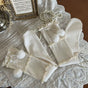 White / One size (sizes 35-39)